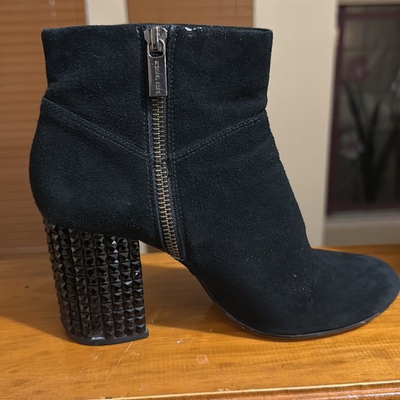Michael Kors Ankle Boots with Studded Heels - Picture 2 of 15